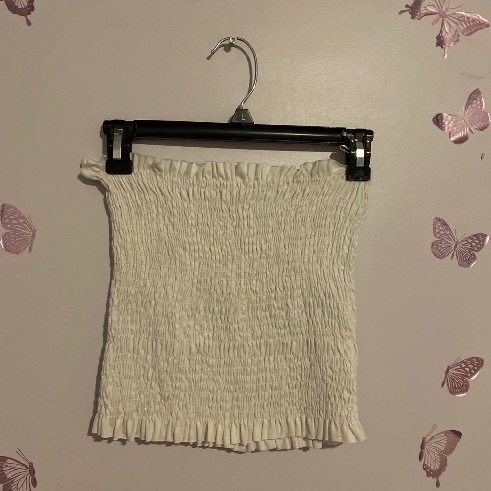 White tube top